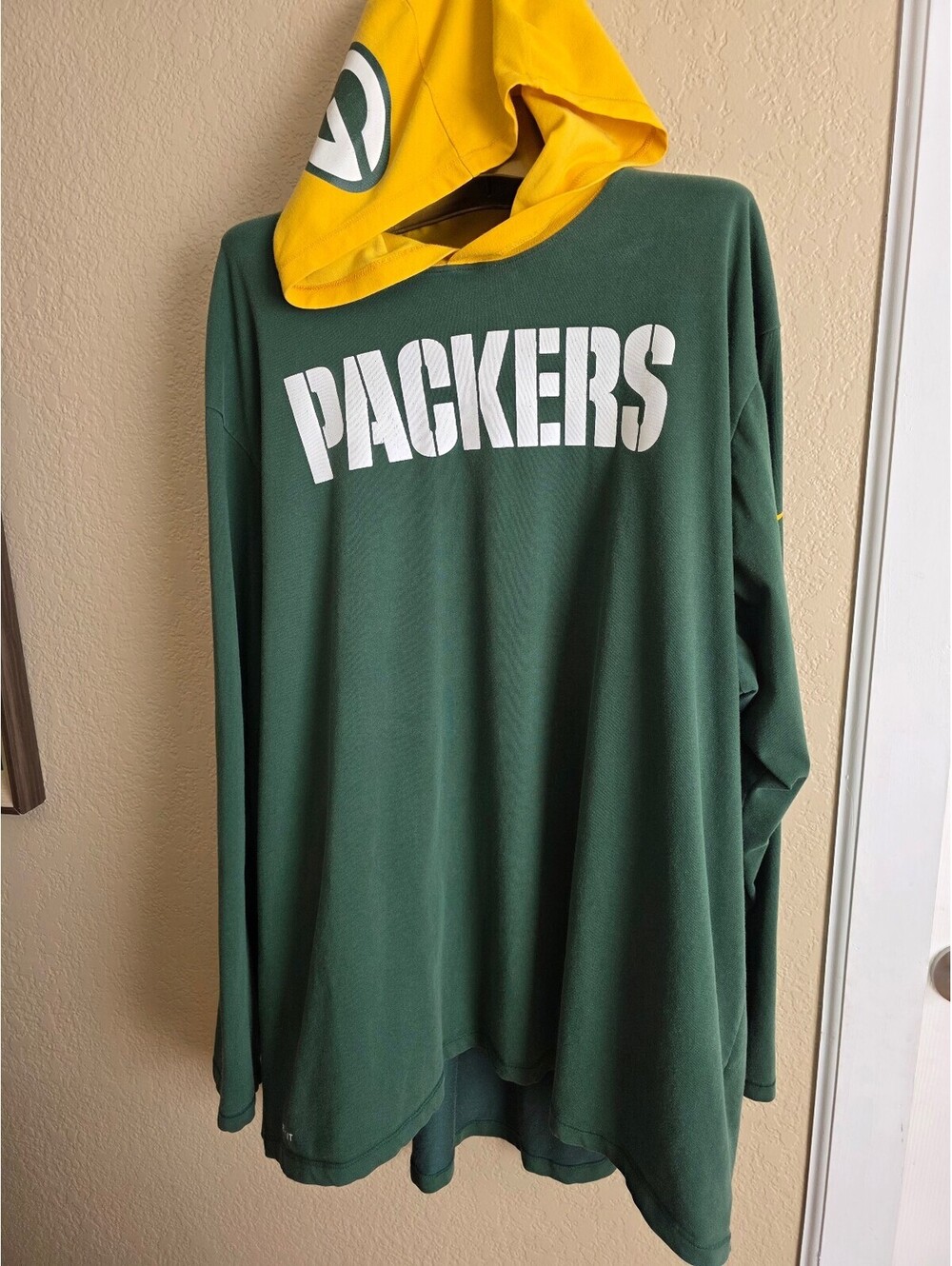 Nike Packers Dri-Fit Athletic Hoodie 3XL